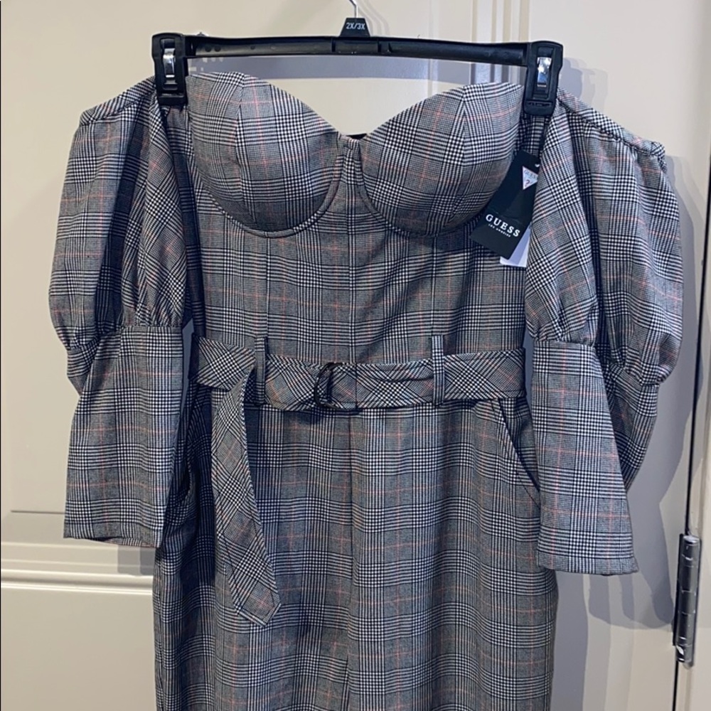 Guess Alexa Bustier Strapless Jumpsuit Women’s Size 8 - Picture 3 of 10